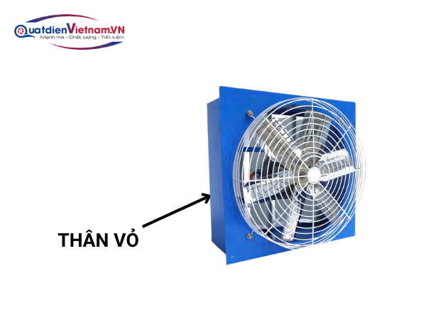 2-4 Thân vỏ Quạt thông gió vuông Việt Nam TP 800×800