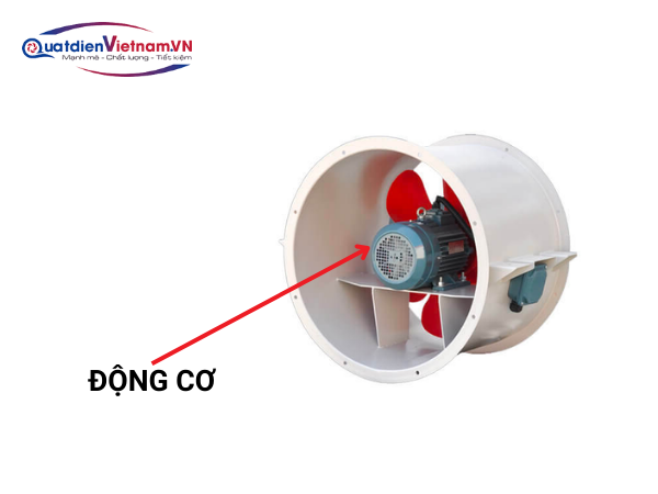 3-3-1 Động cơ Quạt hướng trục tăng áp Deton QTA-700