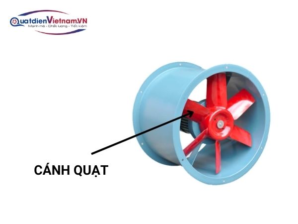 3 Cánh Quạt hướng trục tăng áp TP201-6A