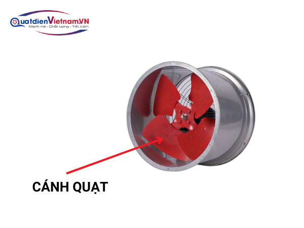 4-3 Cánh và Guồng Quạt hướng trục tăng áp Deton QTA-700