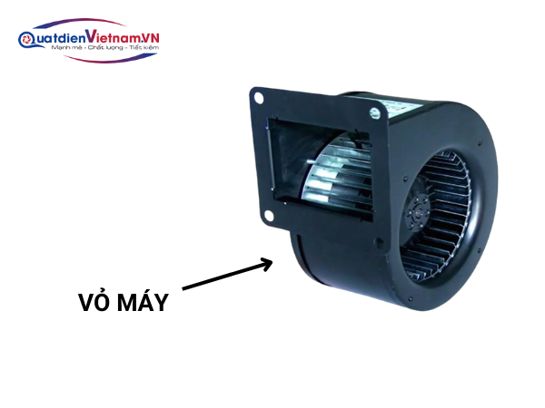 4-5 Vỏ máy Quạt Ly Tâm Công Suất Nhỏ Shoohan FLJ-150