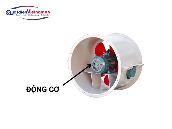 5-2-1 Động cơ Quạt Hướng Trục Tăng Áp Qta-600