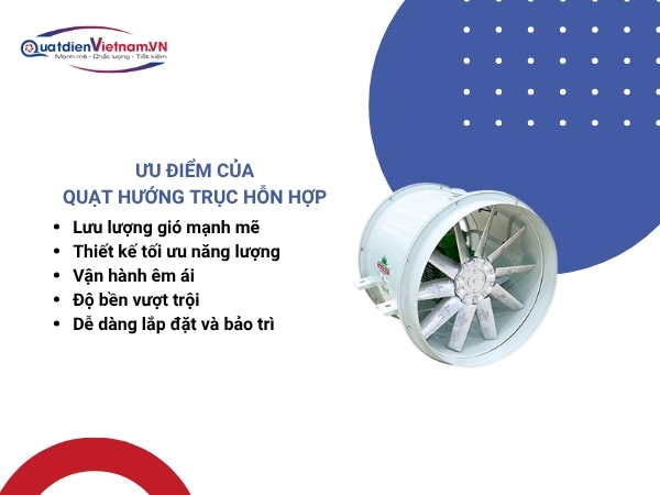5-uu-diem-vuot-troi-cua-quat-huong-truc-hon-hop Ưu điểm của quạt hướng trục hỗn hợp