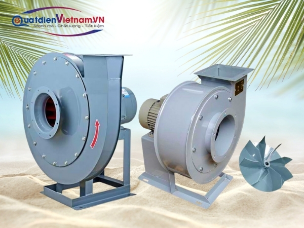 dong-quat-ly-tam-cao-ap-2hp quạt ly tâm cao áp 2HP đáp ứng lưu lượng và cột áp