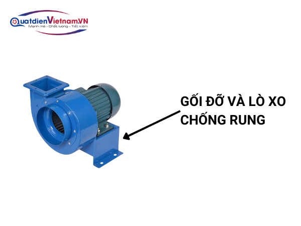 goi-goi-do-va-lo-xo-chong-rung Gối đỡ và lò xo giảm rung, giảm ồn, đảm bảo vận hành êm ái và hiệu suất tối ưu