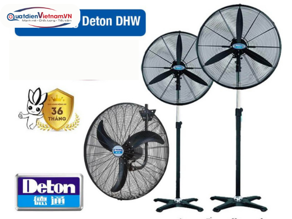 Quạt Đứng Công nghiệp Deton Cọc Rút DHW750