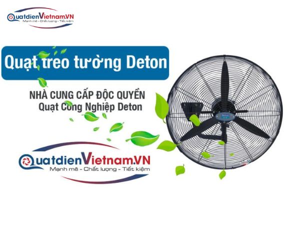 Quạt treo tường deton