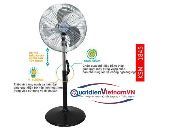 quat-dasin-ksm Quạt Đứng Công Nghiệp Dasin KSM - 1845