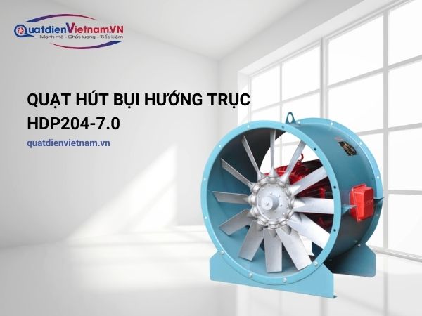 Quạt hút bụi hướng trục TP204-7.0