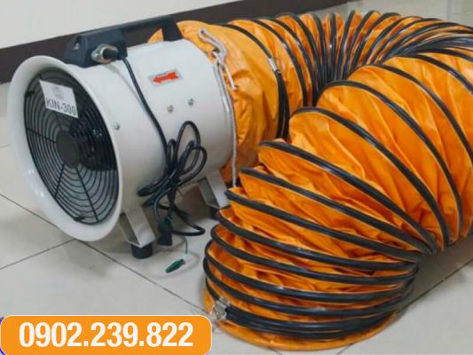 quạt thông gió xách tay sht-25 quạt hút nối ống gió sht-25