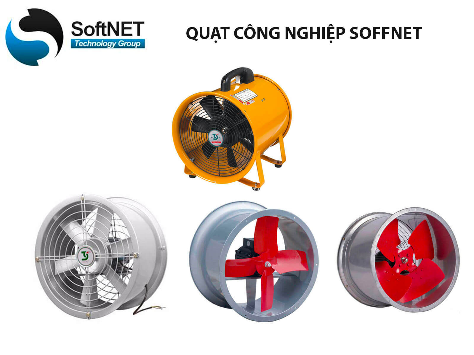 Mẫu mã quạt hút công nghiệp Soffnet quat hut cong nghiep soffnet