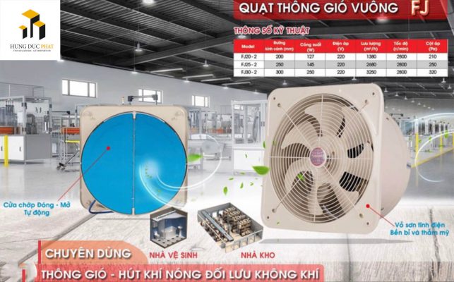 quat-hut-gio-shoohan-fj25-643x400-1 Quạt thông gió vuông Shoohan FJ20-2 (FJ 200)