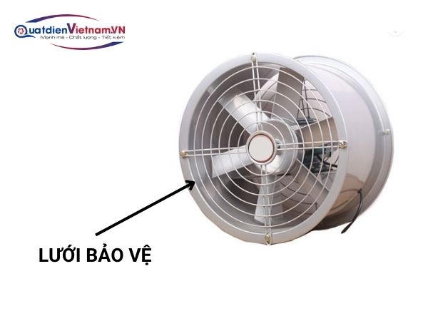 quat-hut-huong-truc-cao-ap-fg2g-2-8 Khung lưới ngăn dị vật xâm nhập vào bên trong quạt