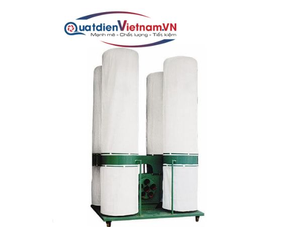 quat-ly-tam Quạt Ly Tâm Hút Bụi Di Động 4 Túi Vải 15HP