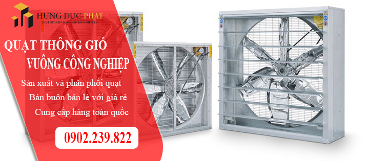 Hưng Đức Phát phân phối và cung cấp quạt thông gió vuông Hasaki chất lượng, uy tín quat thong gio vuong cong nghiep