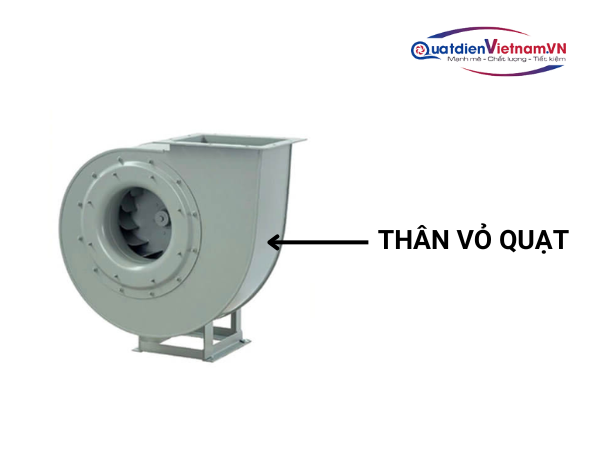 than-vo-quat-1 Thân vỏ quạt thép SS400 sơn tĩnh điện bền chắc, chống ăn mòn tối ưu.