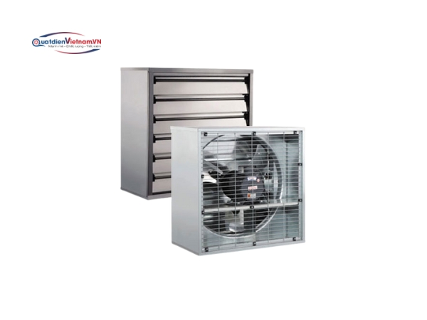 Ứng dụng của Quạt Thông Gió Vuông Lá Sách Soffnet Df40 trong thực tế lắp đặt
