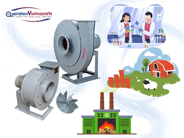 ung-dung-quat-ly-tam-cao-ap-2hp Công dụng quạt hút ly tâm cao áp 2HP