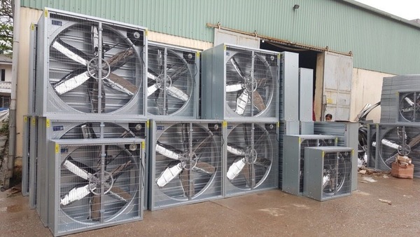 Quạt thông gió vuông được ứng dụng rộng rãi trong các khu công nghiệp, nhà xưởng