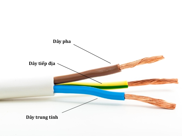Nhận biết các dây dẫn của quạt thông qua màu sắc 