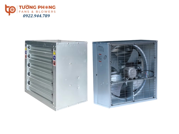 Mẫu quạt thông gió vuông 600×600 tại Quạt điện Vina