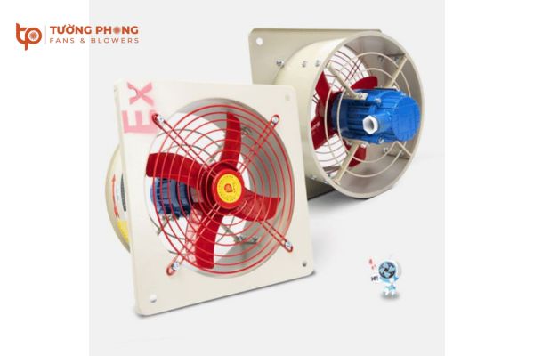 Các lưu ý khi lựa chọn quạt chống cháy nổ