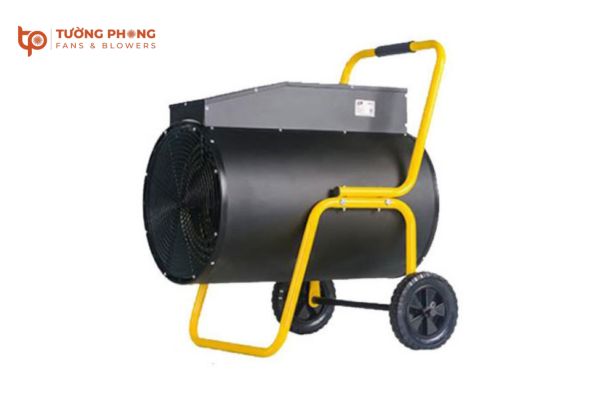 Quạt sấy gió nóng còn gọi là quạt thổi hơi nóng công nghiệp