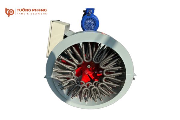 Nguyên lý hoạt động và cấu tạo của quạt sấy gió nóng