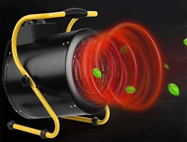 Quạt sấy nông sản hoạt động dựa trên nguyên lý trao đổi nhiệt cưỡng bức