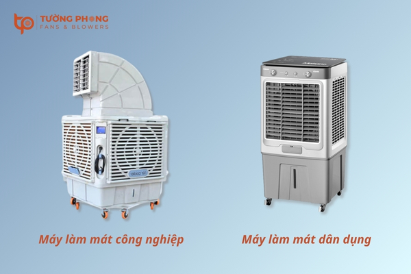 Có 2 dòng máy làm mát không khí được ưa chuộng hiện nay