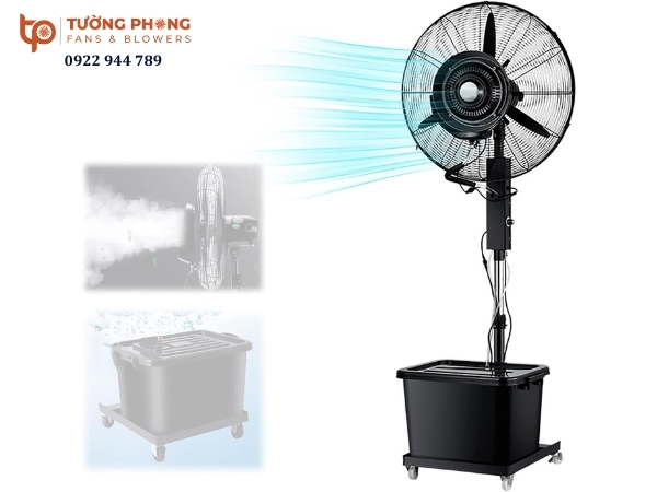 Kiểm tra, vệ sinh định kỳ để đảm bảo hiệu quả làm mát và tuổi thọ quạt phun sương