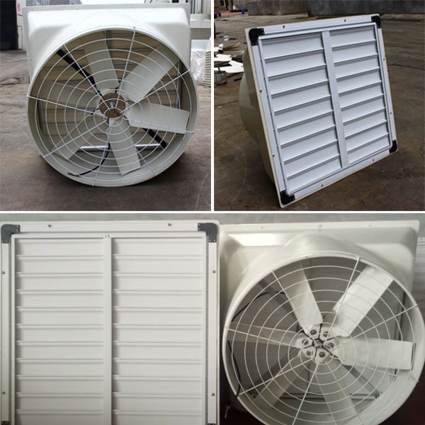 Quạt thông gió composite có độ bền cao, vận hành êm ái