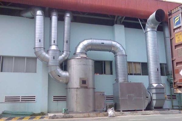 Hệ thống hút bụi công nghiệp hiện đại