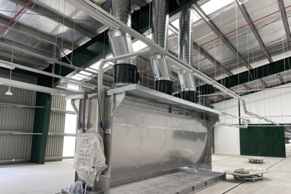 Hệ thống xử lý bụi sơn chuyên nghiệp