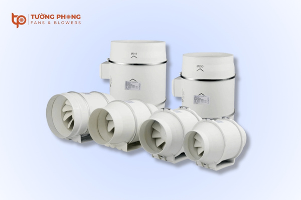 Quạt thông gió nối ống đảm bảo luồng khí không bị phân tán vào khu vực khác của nhà hàng