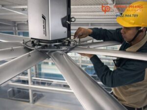 Hướng dẫn bảo trì, bảo dưỡng quạt trần công nghiệp chi tiết