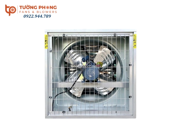 Mức tiêu thụ điện của quạt công nghiệp không cố định