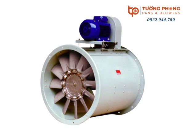 Dòng quạt hút gió công suất lớn dạng hướng trục truyền động gián tiếp bền bỉ