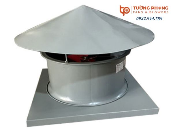 Quạt hút mái chuyên dụng giúp thoát nhiệt nhanh chóng cho các tòa nhà